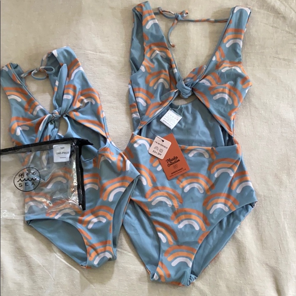 Of One Sea Mom&Me Matching Suits Mauka Collection